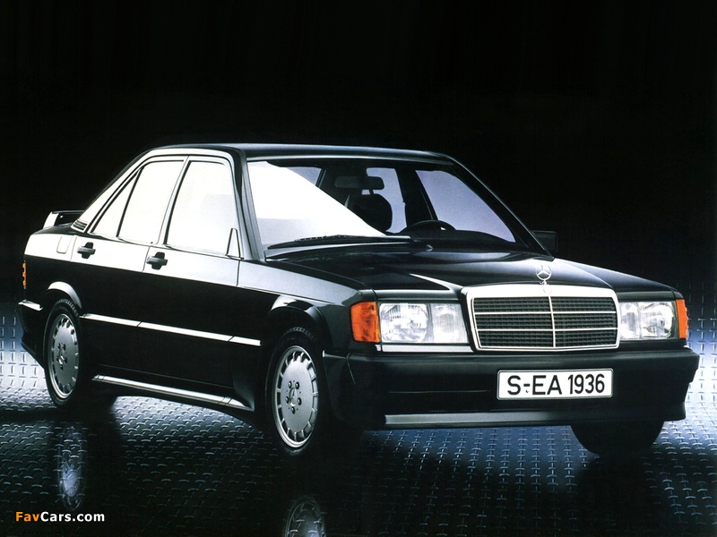 Mercedes-Benz 190 E 2.3-16 (W201) 1984–88 wallpapers (800 x 600)
