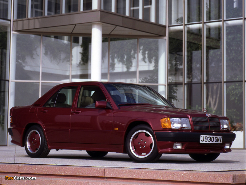 AMG 190 E 2.3 UK-spec (W201) 1988–93 wallpapers (800 x 600)
