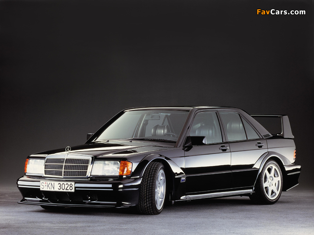 Mercedes-Benz 190 E 2.5-16 Evolution II (W201) 1990 wallpapers (640 x 480)