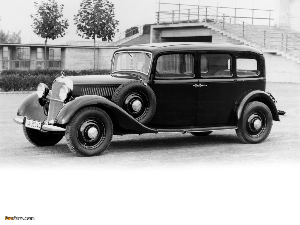 Mercedes-Benz 260D Pullman Limousine (W138) 1936–40 pictures (1024 x 768)