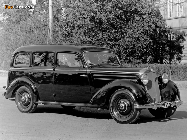 Mercedes-Benz 260D Pullman Limousine (W138) 1936–40 pictures (640 x 480)