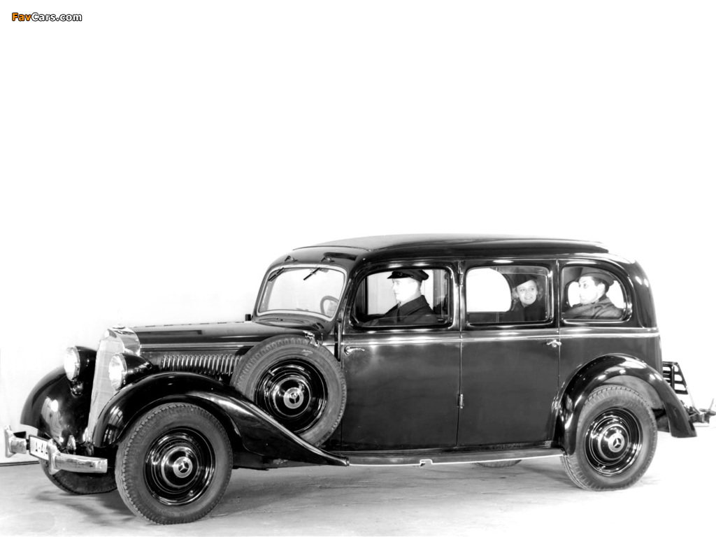 Photos of Mercedes-Benz 260D Pullman Limousine (W138) 1936 (1024 x 768)