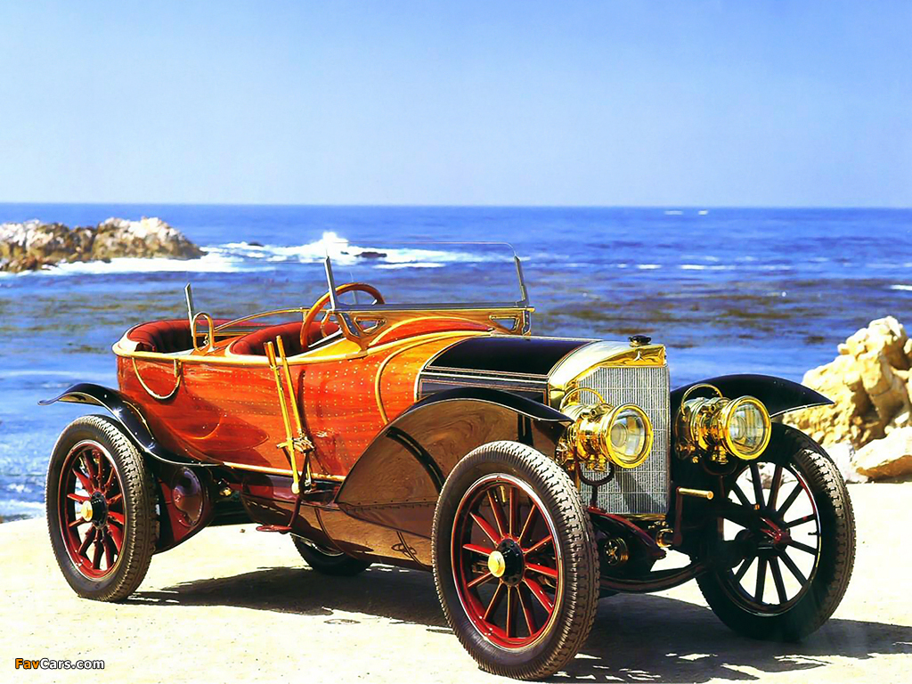 Photos of Mercedes 37/90 HP Labourdette Skiff 1911–14 (1024 x 768)