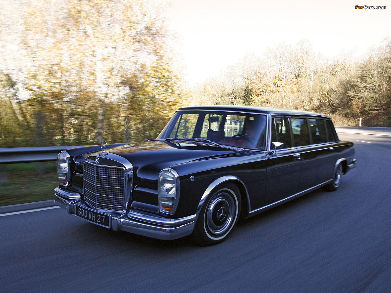 Mercedes-Benz 600 4-door Pullman Limousine (W100) 1964–81 images (1280 x 960)