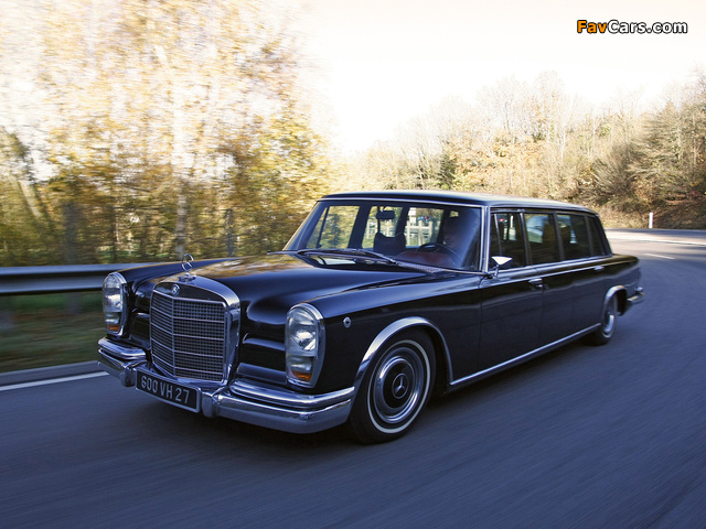 Mercedes-Benz 600 4-door Pullman Limousine (W100) 1964–81 images (640 x 480)