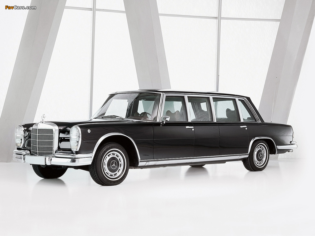 Mercedes-Benz 600 4-door Pullman Limousine (W100) 1964–81 images (1024 x 768)