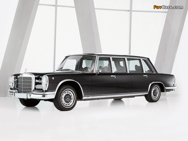 Mercedes-Benz 600 4-door Pullman Limousine (W100) 1964–81 images (640 x 480)