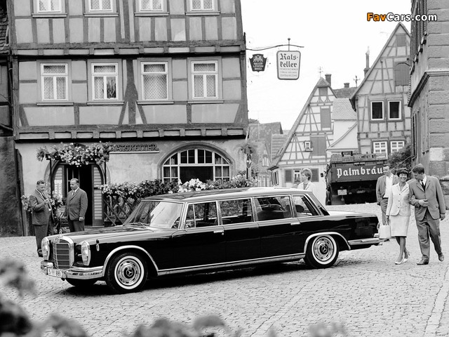 Mercedes-Benz 600 4-door Pullman Limousine (W100) 1964–81 images (640 x 480)