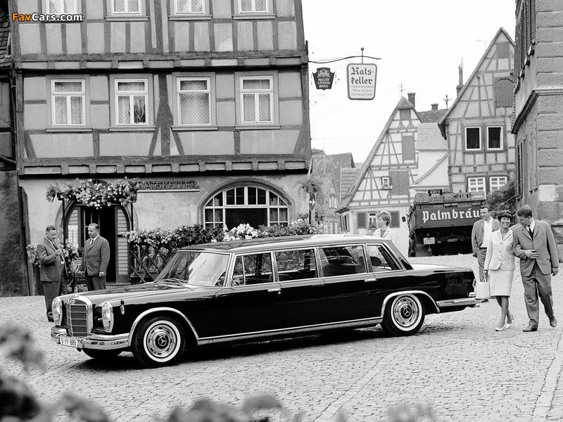 Mercedes-Benz 600 4-door Pullman Limousine (W100) 1964–81 images (800 x 600)