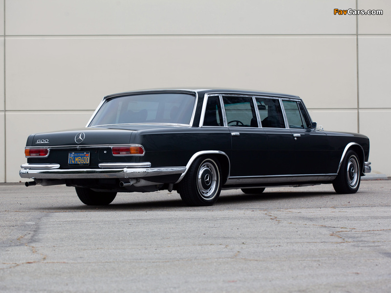 Mercedes-Benz 600 4-door Pullman Limousine (W100) 1964–81 pictures (800 x 600)