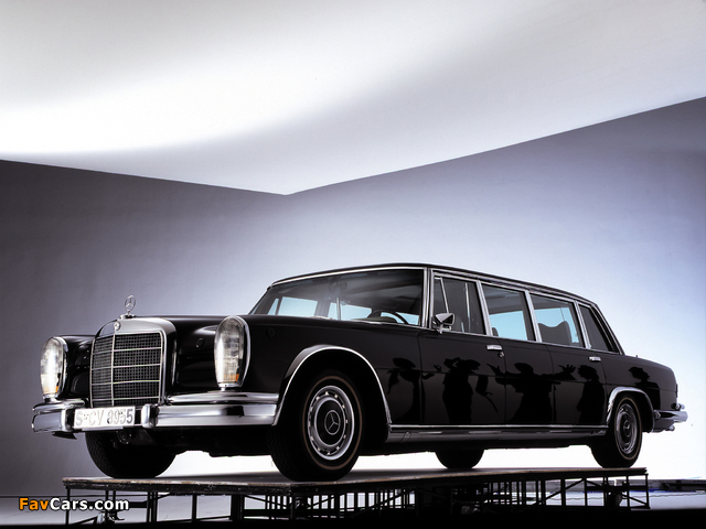 Mercedes-Benz 600 4-door Pullman Limousine (W100) 1964–81 pictures (640 x 480)