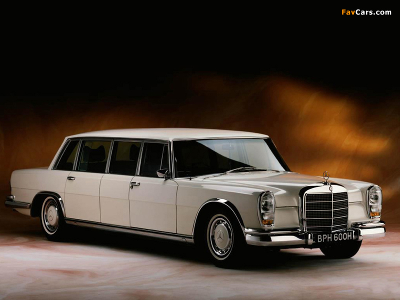 Mercedes-Benz 600 4-door Pullman Limousine (W100) 1964–81 wallpapers (800 x 600)