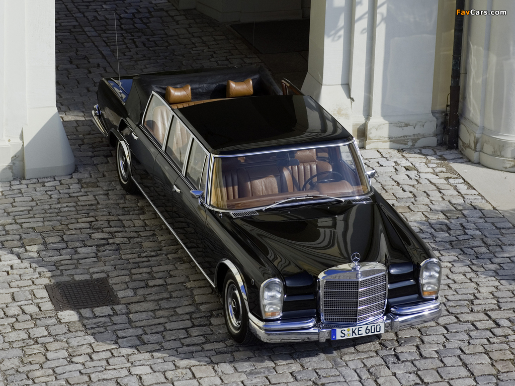 Mercedes-Benz 600 Pullman Landaulet (W100) 1965–80 images (1024 x 768)
