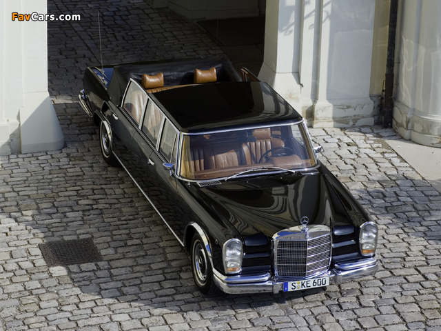 Mercedes-Benz 600 Pullman Landaulet (W100) 1965–80 images (640 x 480)