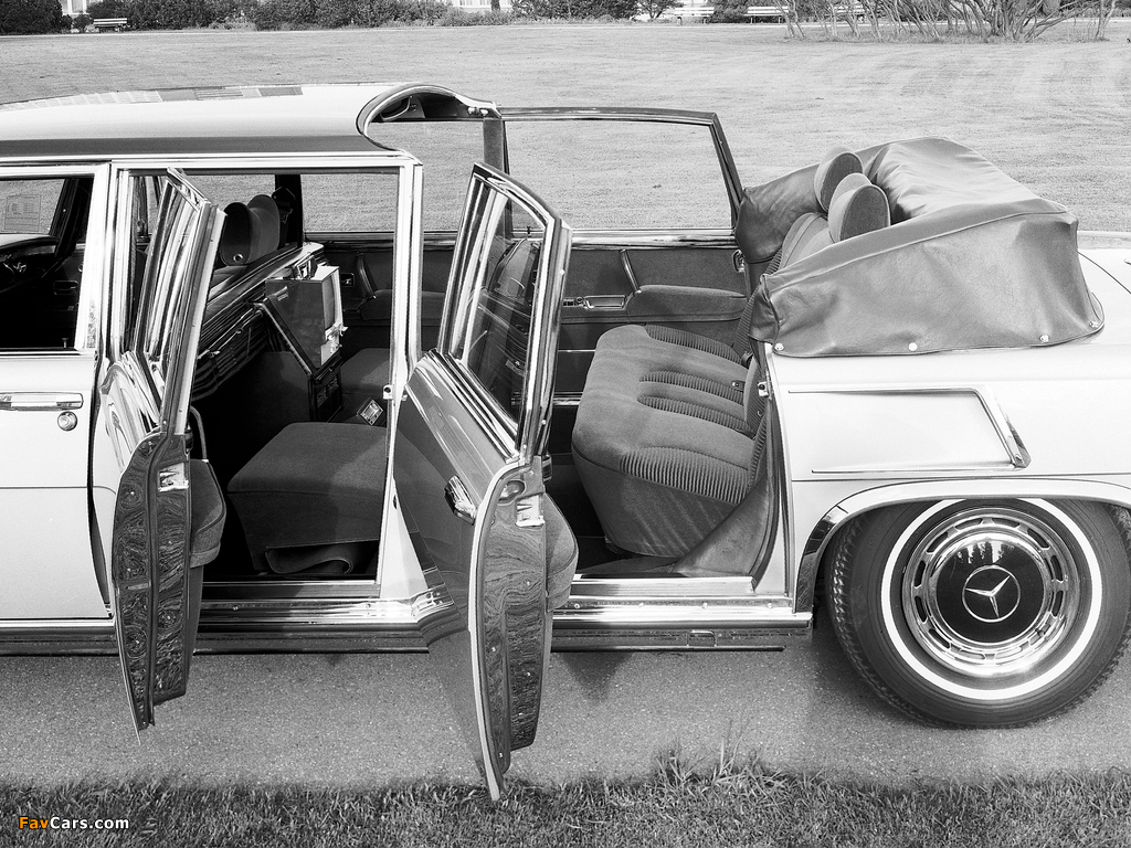 Mercedes-Benz 600 Pullman Landaulet (W100) 1965–80 pictures (1024 x 768)