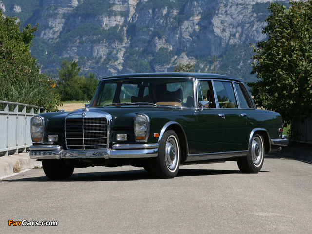 Mercedes-Benz 600 (W100) 1964–81 photos (640 x 480)
