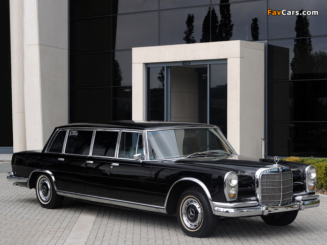 Photos of Mercedes-Benz 600 6-door Pullman Limousine (W100) 1964–81 (640 x 480)