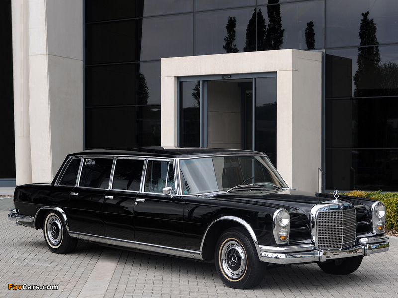 Photos of Mercedes-Benz 600 6-door Pullman Limousine (W100) 1964–81 (800 x 600)