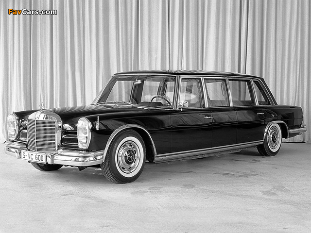 Photos of Mercedes-Benz 600 4-door Pullman Limousine (W100) 1964–81 (640 x 480)