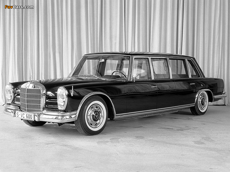 Photos of Mercedes-Benz 600 4-door Pullman Limousine (W100) 1964–81 (800 x 600)