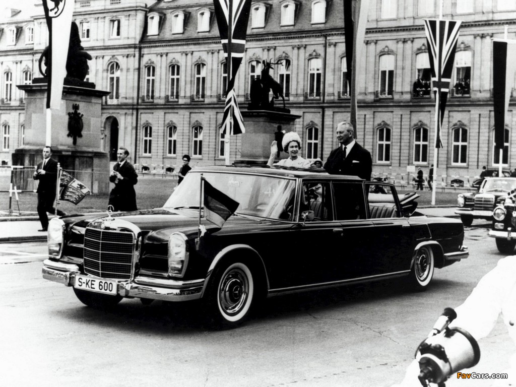 Photos of Mercedes-Benz 600 Pullman Landaulet (W100) 1965–80 (1024 x 768)