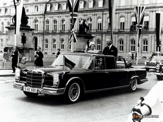 Photos of Mercedes-Benz 600 Pullman Landaulet (W100) 1965–80 (640 x 480)