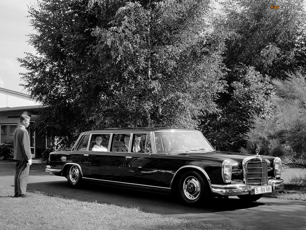 Pictures of Mercedes-Benz 600 4-door Pullman Limousine (W100) 1964–81 (1024 x 768)
