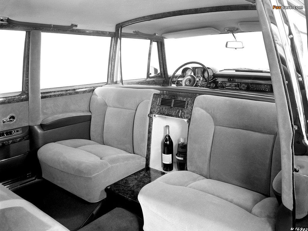Mercedes-Benz 600 4-door Pullman Limousine (W100) 1964–81 wallpapers (1024 x 768)