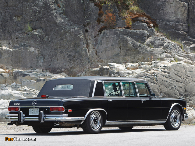 Mercedes-Benz 600 4-door Pullman Limousine (W100) 1964–81 wallpapers (640 x 480)