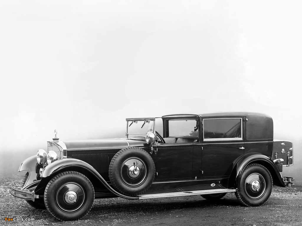 Mercedes-Benz 630K Sedanca de Ville by Farina 1928–30 wallpapers (1024 x 768)