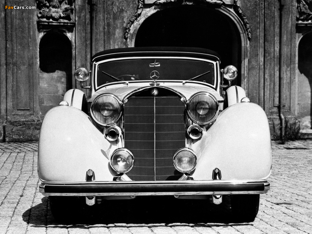 Mercedes-Benz 770 Grand Mercedes Cabriolet B (W150) 1938–43 wallpapers (1024 x 768)