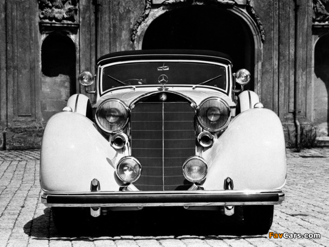 Mercedes-Benz 770 Grand Mercedes Cabriolet B (W150) 1938–43 wallpapers (640 x 480)