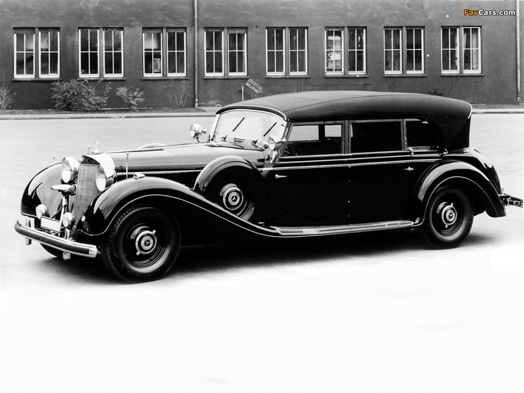 Mercedes-Benz 770 Grand Mercedes Cabriolet (W150) 1938–42 wallpapers (1024 x 768)