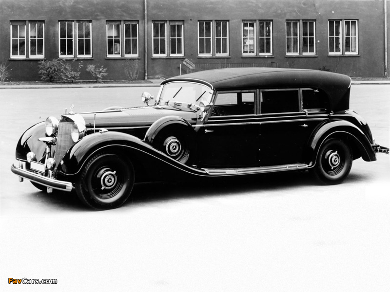 Mercedes-Benz 770 Grand Mercedes Cabriolet (W150) 1938–42 wallpapers (800 x 600)