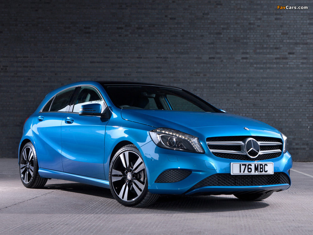 Images of Mercedes-Benz A 200 CDI Urban Package UK-spec (W176) 2012 (1024 x 768)