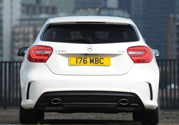 Images of Mercedes-Benz A 220 CDI Style Package UK-spec (W176) 2012