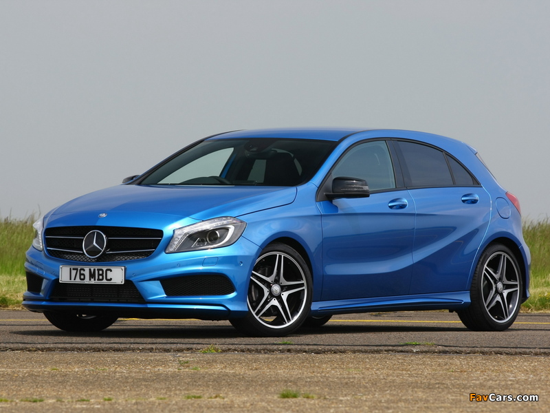 Images of Mercedes-Benz A 200 CDI Style Package UK-spec (W176) 2012 (800 x 600)