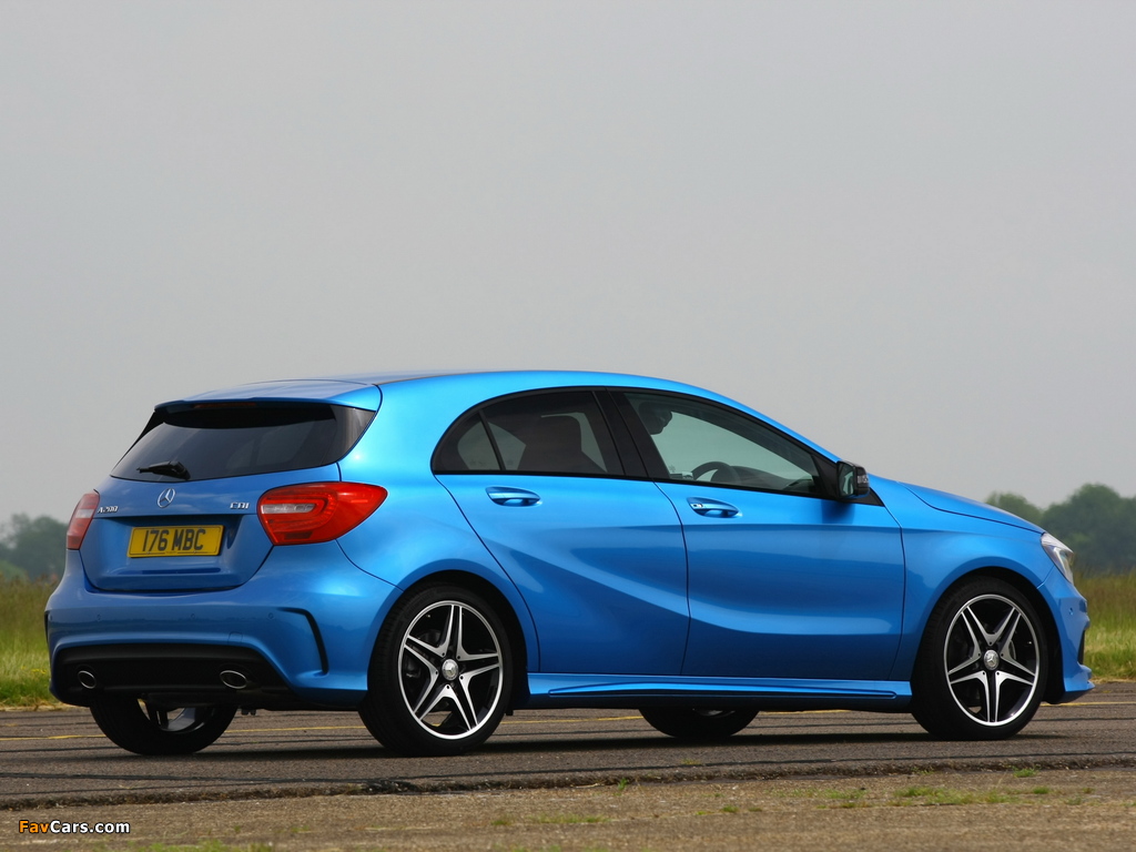 Images of Mercedes-Benz A 200 CDI Style Package UK-spec (W176) 2012 (1024 x 768)