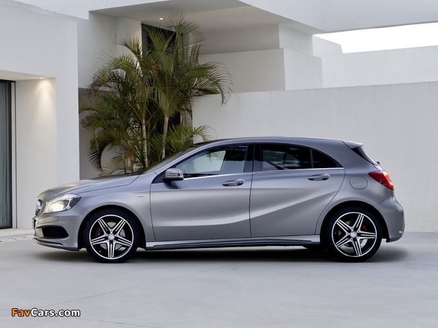 Images of Mercedes-Benz A 250 AMG Sport Package (W176) 2012 (640 x 480)