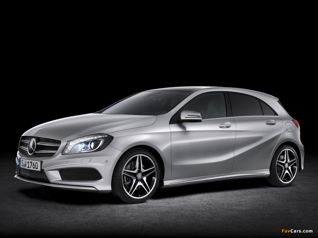 Images of Mercedes-Benz A 250 Style Package (W176) 2012 (1024 x 768)