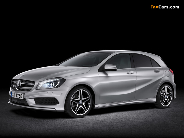 Images of Mercedes-Benz A 250 Style Package (W176) 2012 (640 x 480)