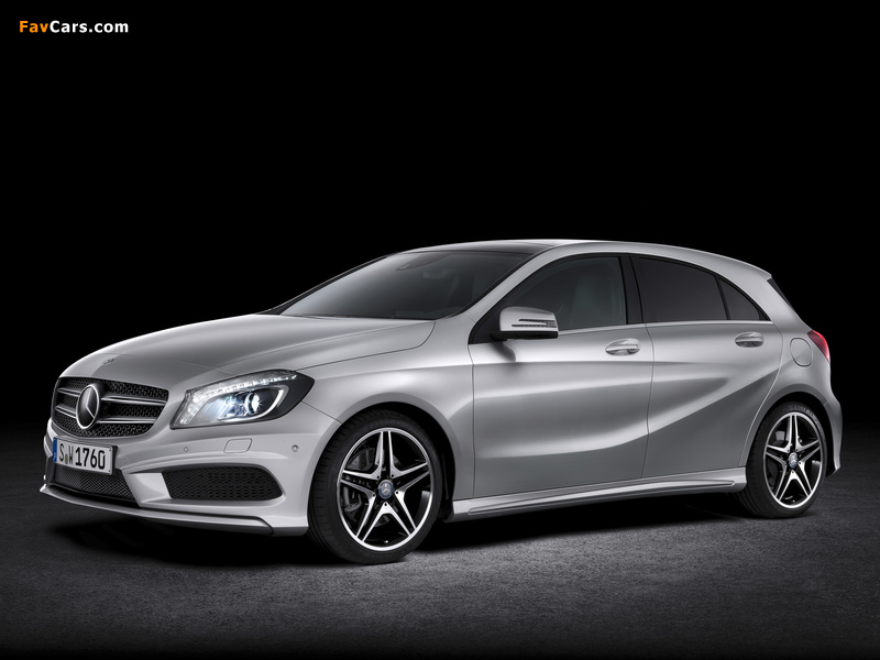 Images of Mercedes-Benz A 250 Style Package (W176) 2012 (800 x 600)