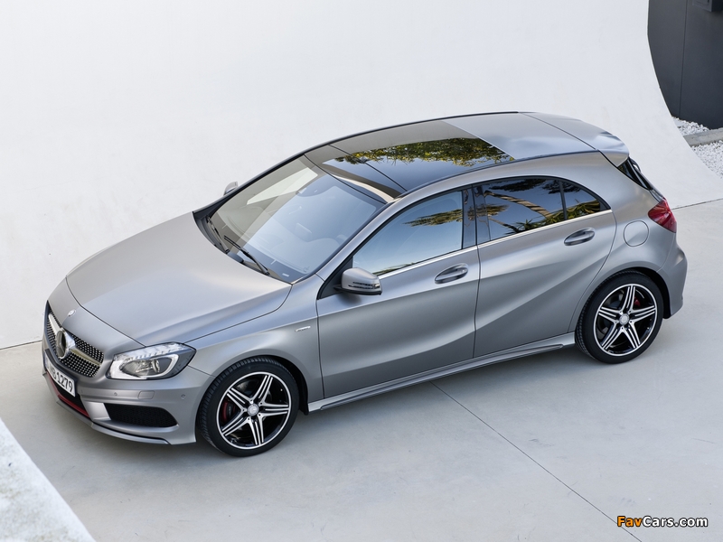 Images of Mercedes-Benz A 250 AMG Sport Package (W176) 2012 (800 x 600)