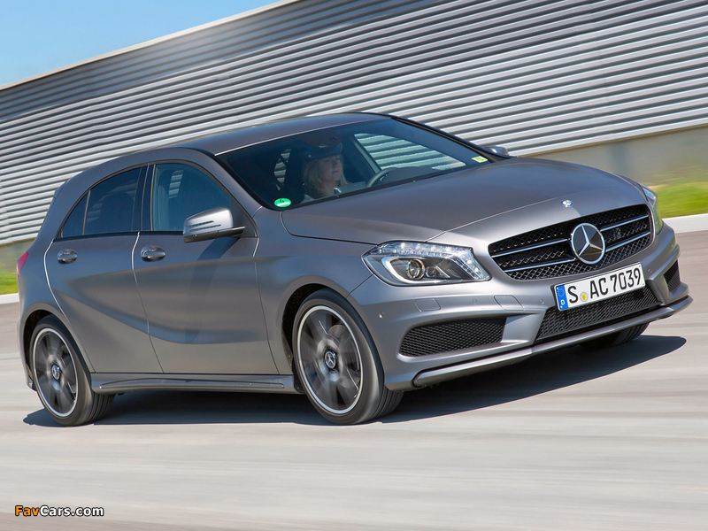 Images of Mercedes-Benz A 200 Style Package (W176) 2012 (800 x 600)