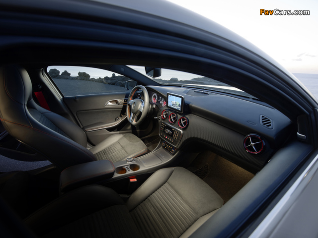 Images of Mercedes-Benz A 250 AMG Sport Package (W176) 2012 (640 x 480)