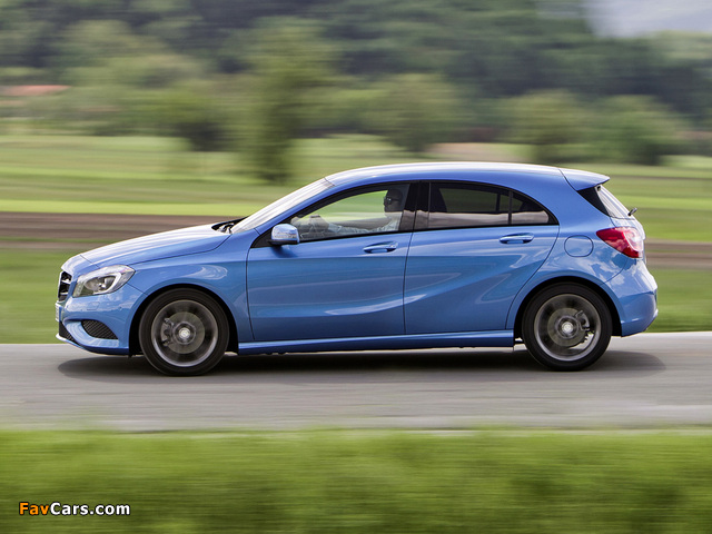 Images of Mercedes-Benz A 200 Urban Package (W176) 2012 (640 x 480)