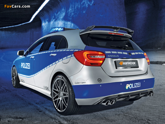 Images of Brabus B25 Polizei Tune it! Safe! Concept (W176) 2012 (640 x 480)