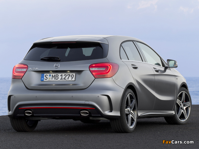 Images of Mercedes-Benz A 250 AMG Sport Package (W176) 2012 (640 x 480)