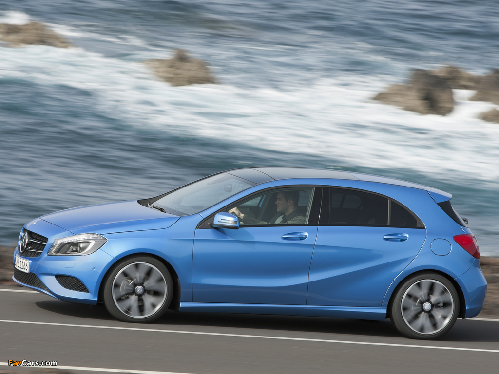 Images of Mercedes-Benz A 180 CDI Urban Package (W176) 2012 (1024 x 768)