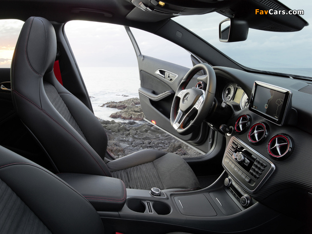 Images of Mercedes-Benz A 250 AMG Sport Package (W176) 2012 (640 x 480)